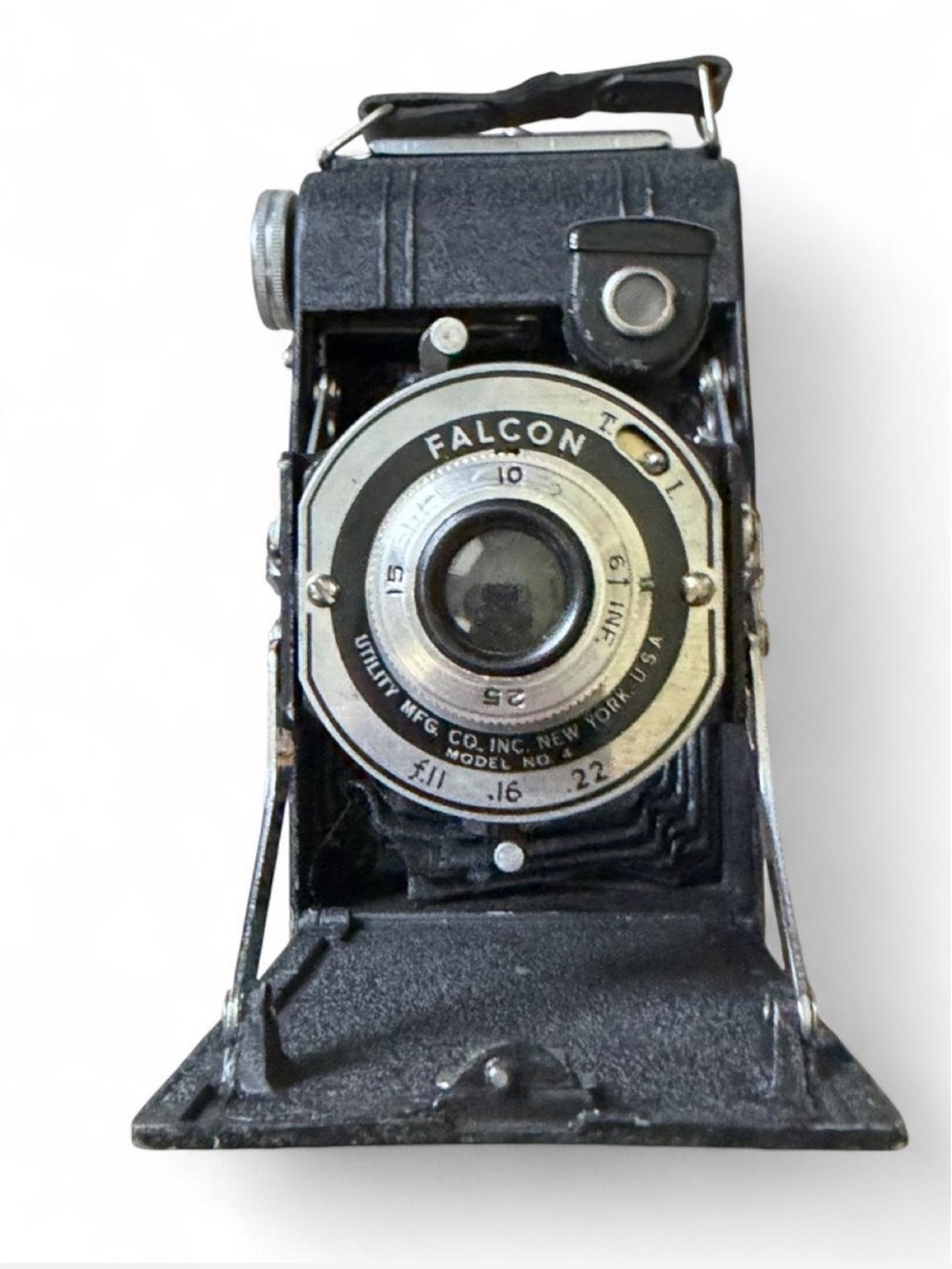 Vintage Falcon Model No. 4 folding bellows 1939 camera